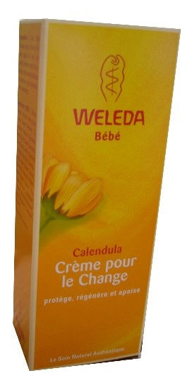 Weleda Bébé : Calendula Crème pour le change ( 75ml )